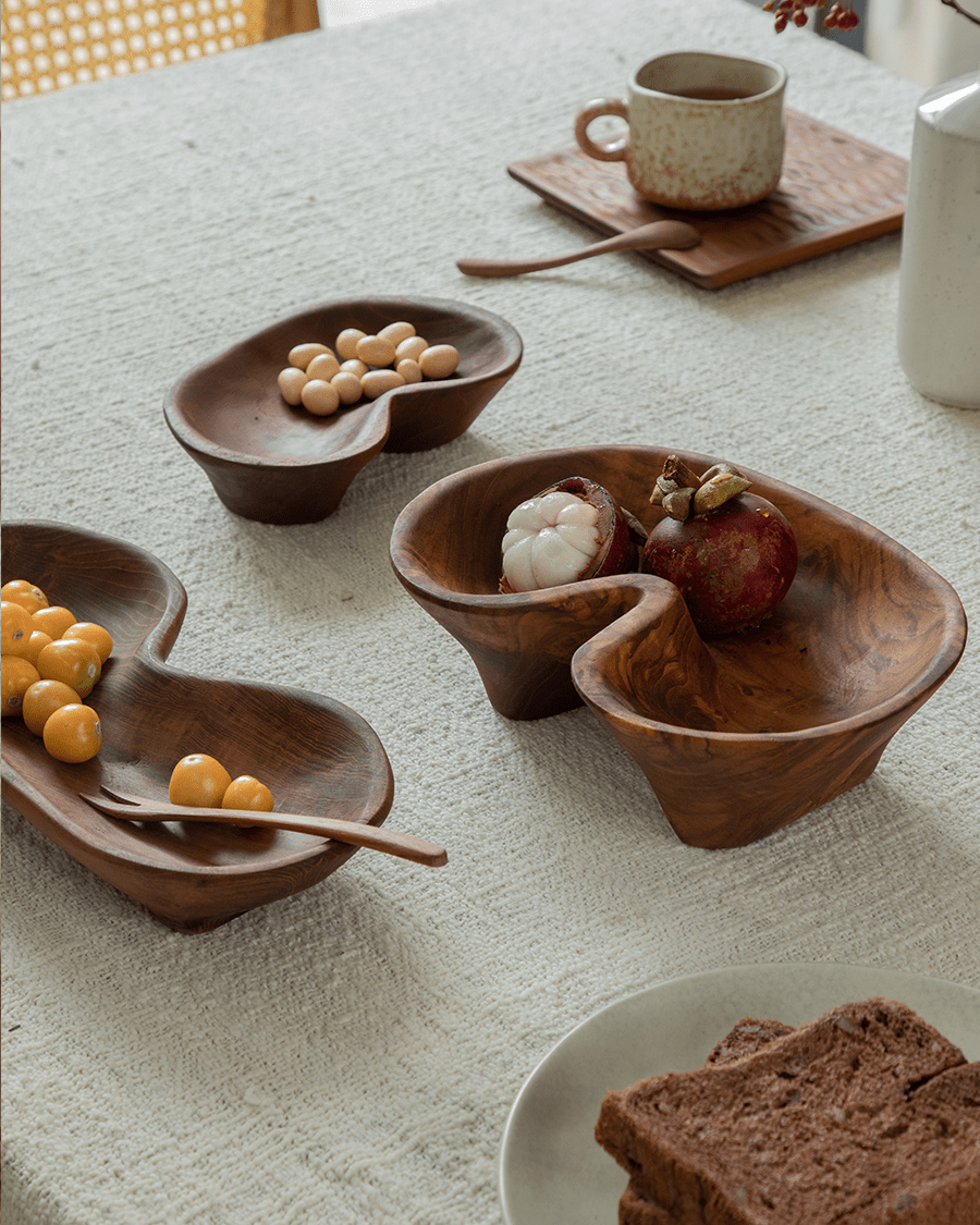 Tutu Double Bowl Tray - ZM Home