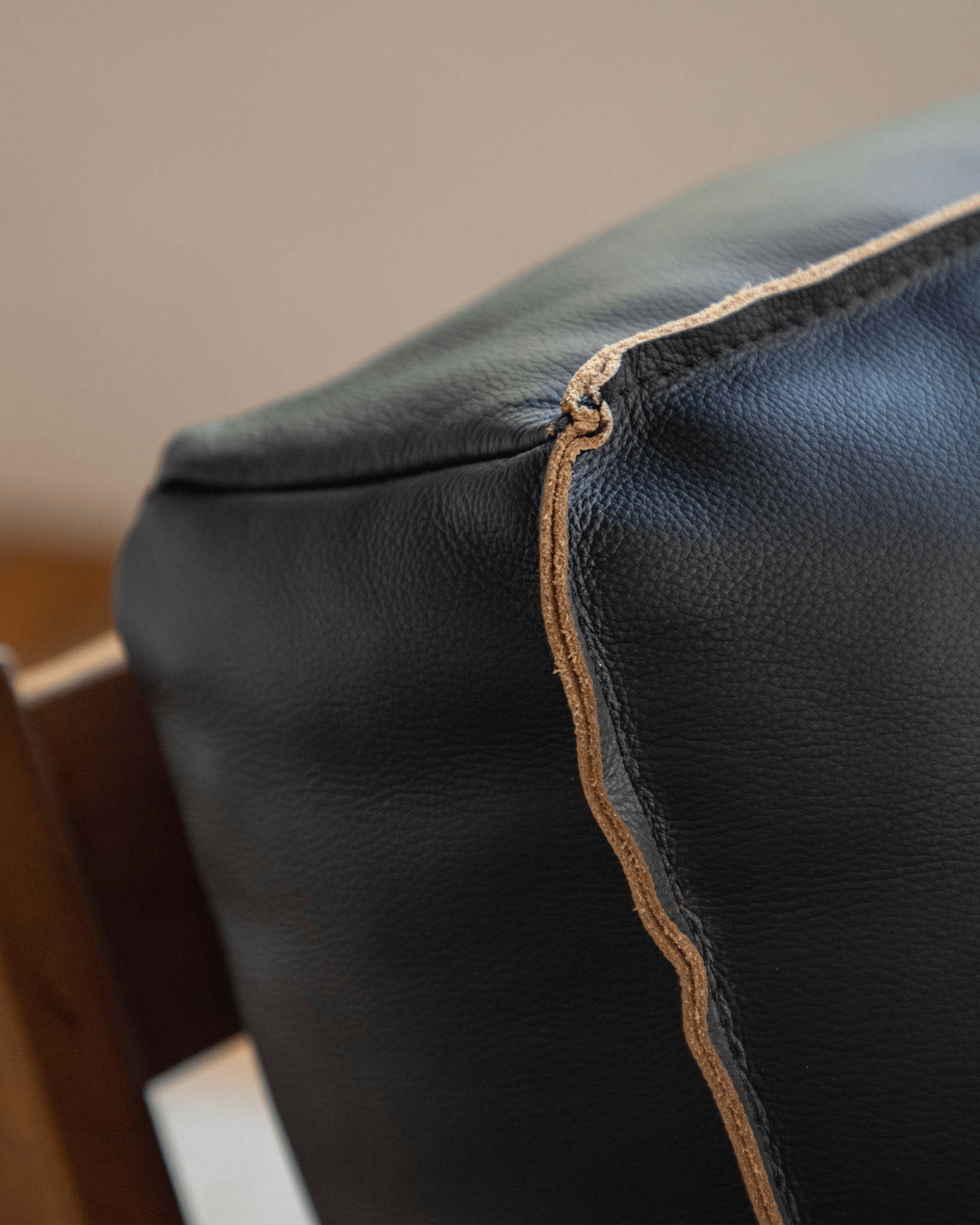 Rene Leather Lounge Chair - ZM Home