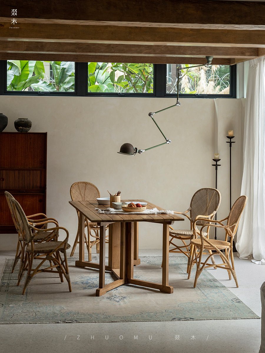 Outdoor Frame Folding Table - ZM Home
