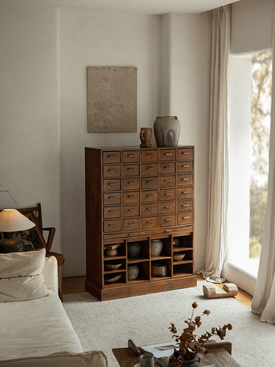 Vintage Indonesian Cabinet - ZM Home