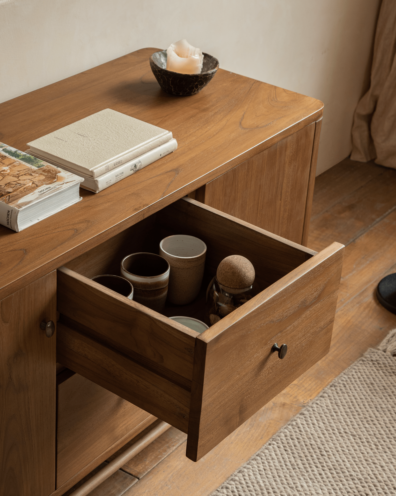 NO.121 Teak Sideboard - ZM Home
