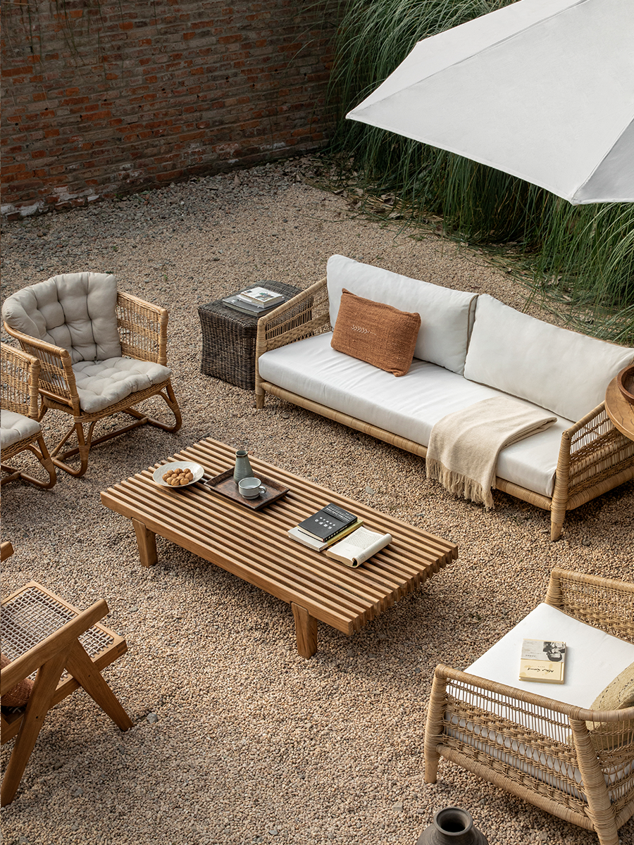 Outdoor Fence Coffee Table - ZM Home