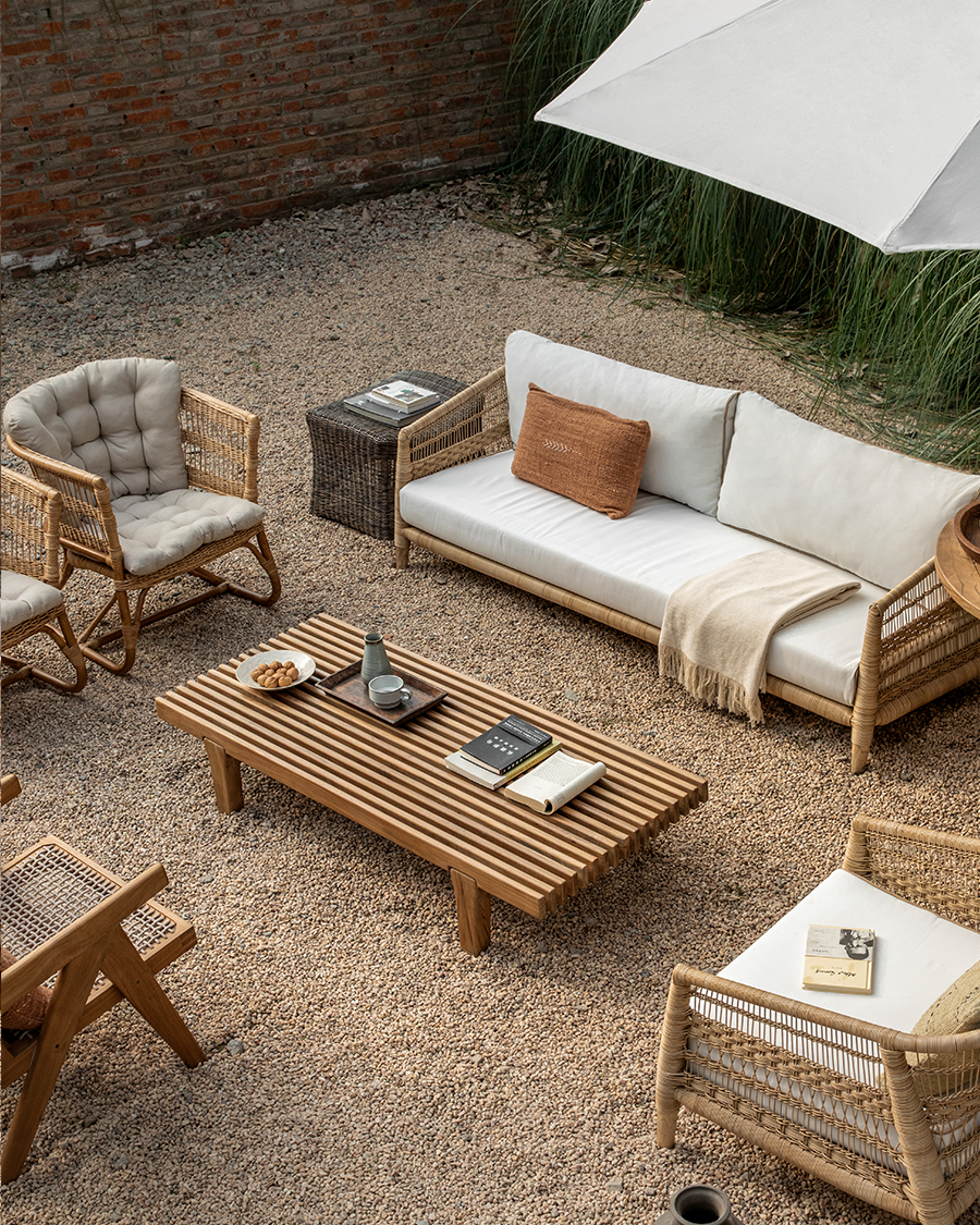 Outdoor Fence Coffee Table - ZM Home