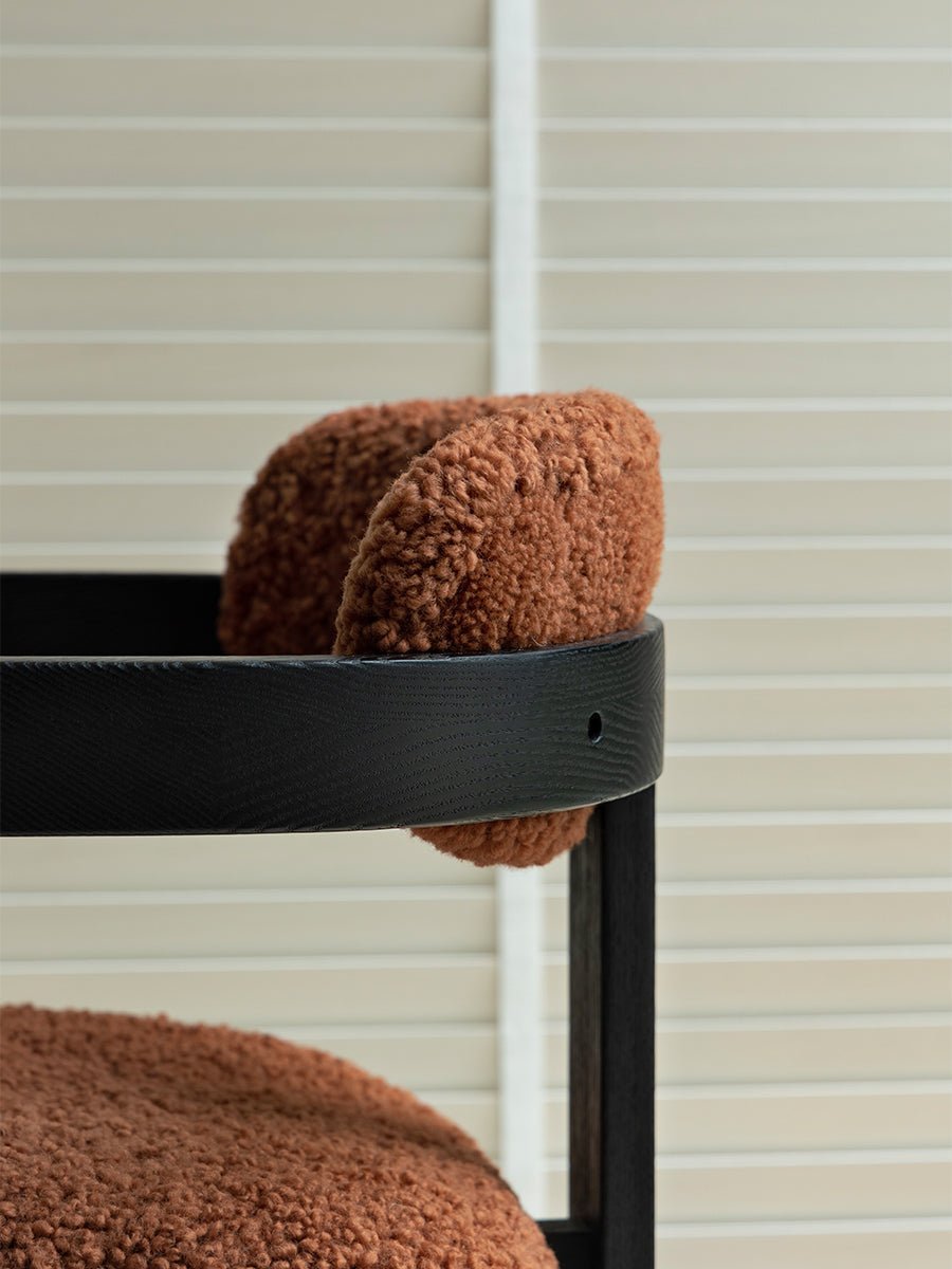 Pamplona Shearling Chair - ZM Home