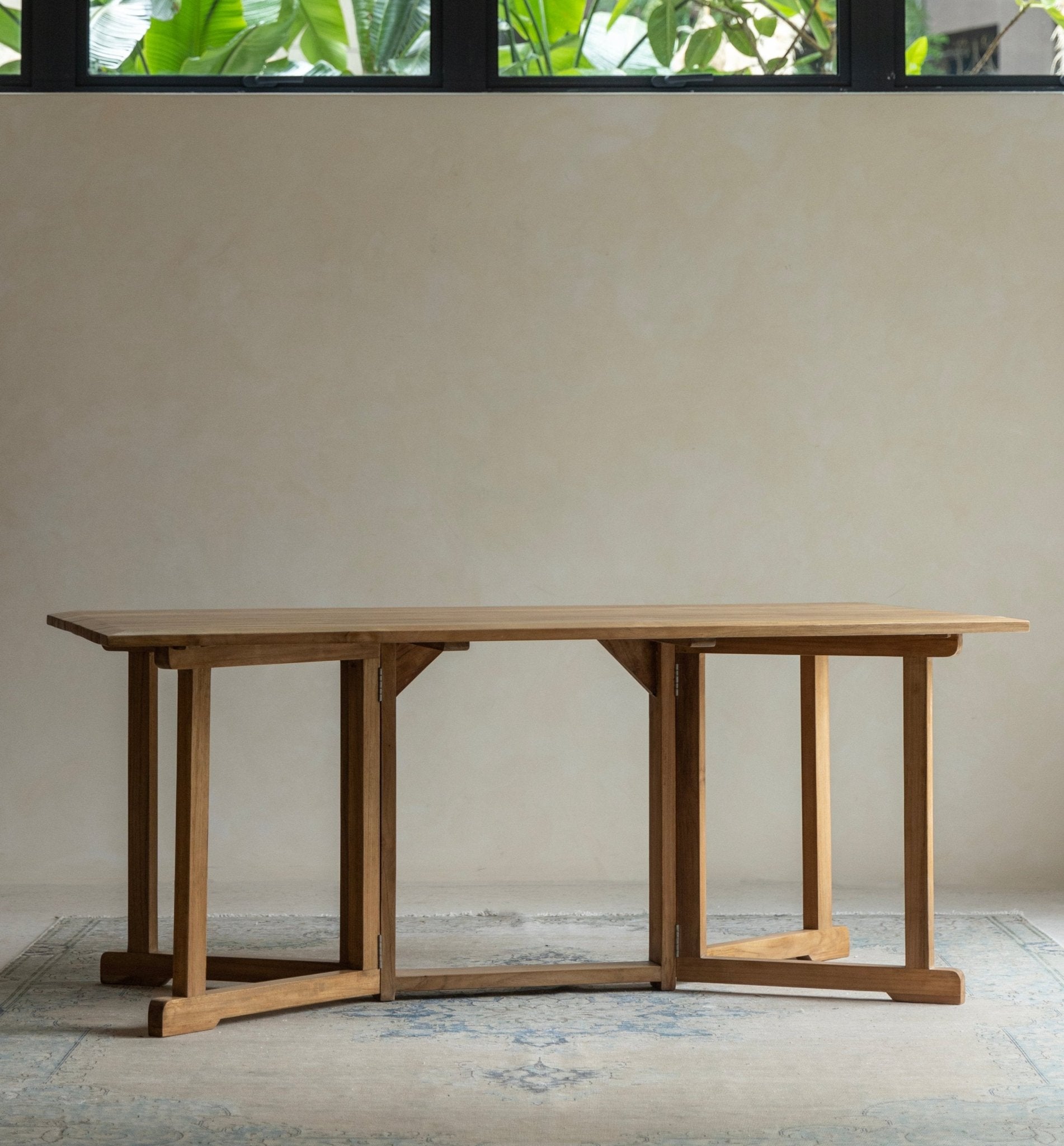 Outdoor Frame Folding Table - ZM Home