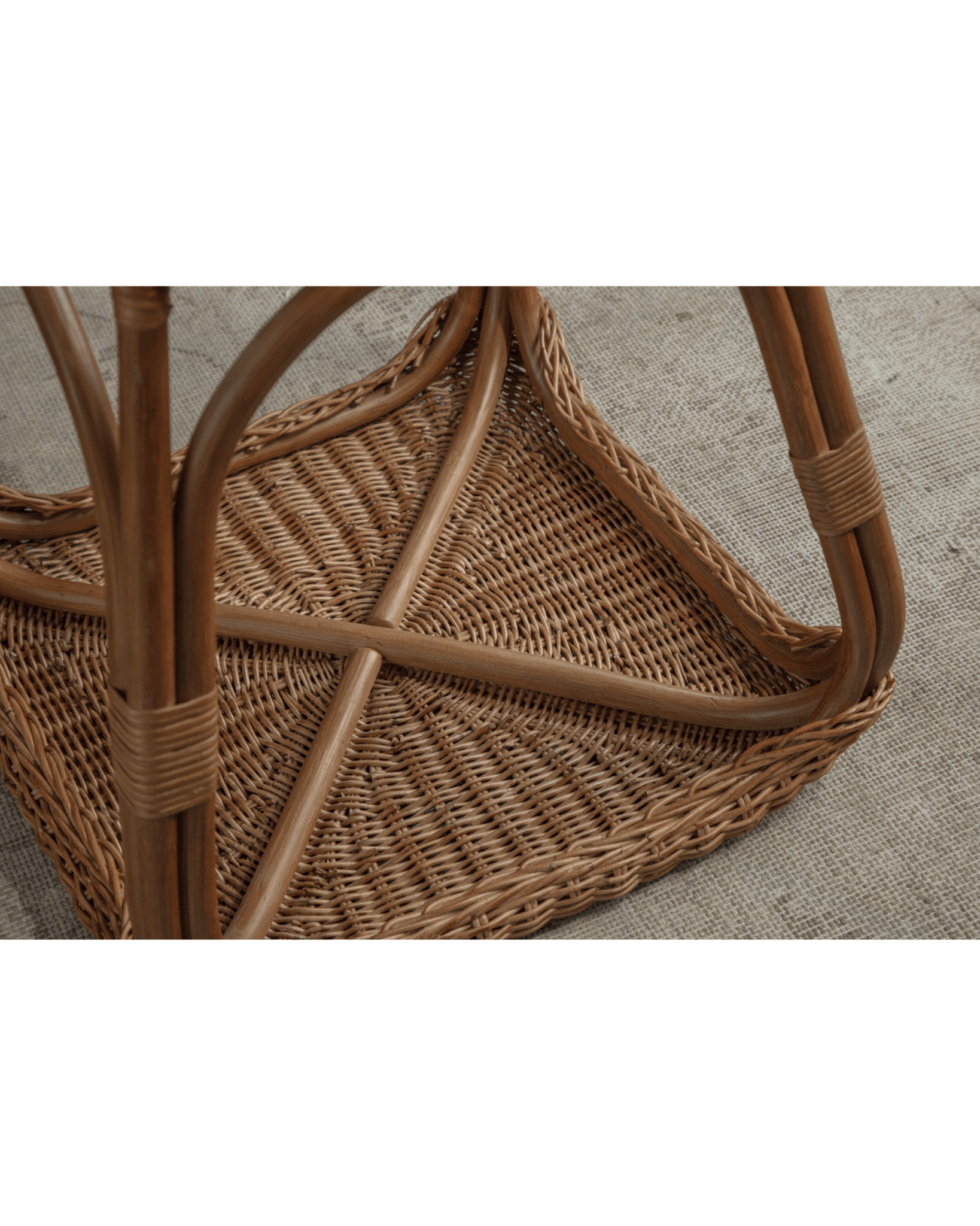 Pinecone Rattan Side Table - ZM Home