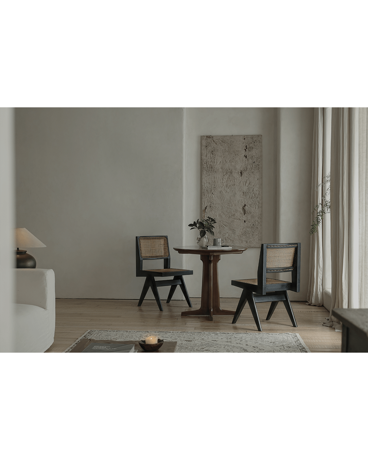 Chandigarh Armless Office Chair - ZM Home
