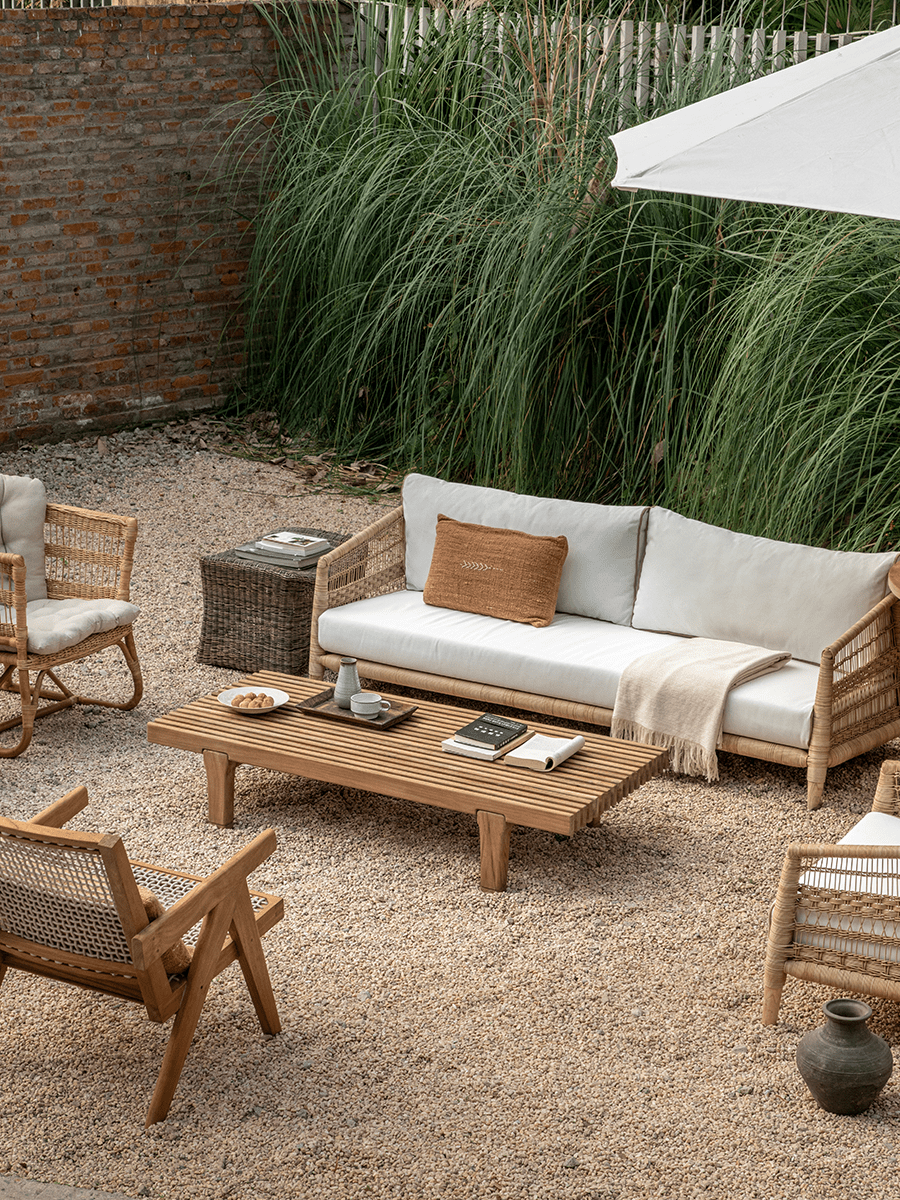 Outdoor Fence Coffee Table - ZM Home