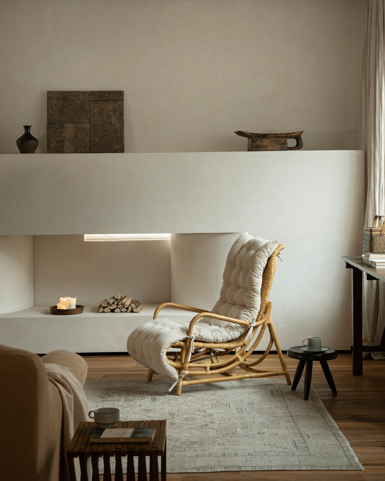 Nalgae Rattan Lounge Chair - ZM Home