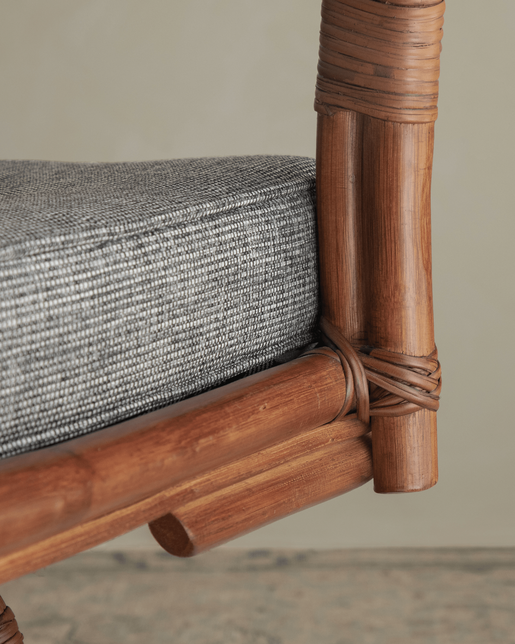 Gakusha Rattan Swivel Chair - ZM Home