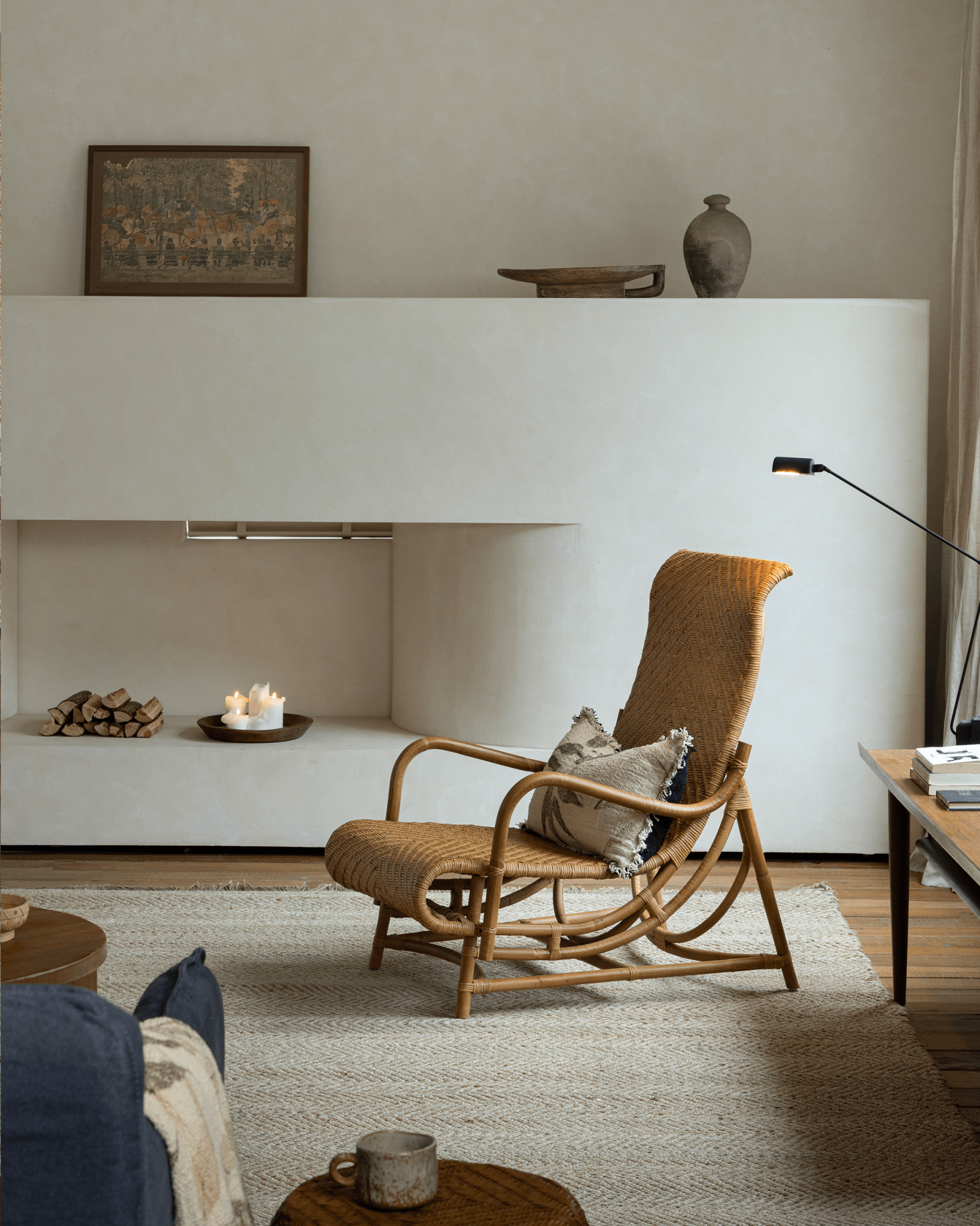 Nalgae Rattan Lounge Chair - ZM Home