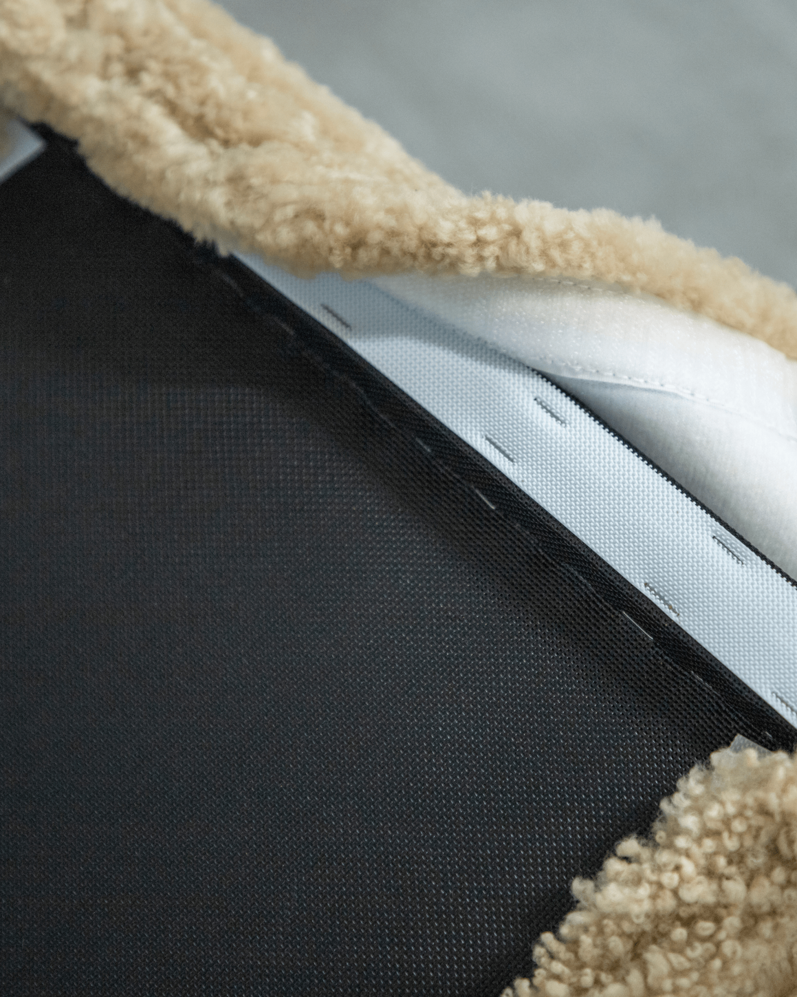 Crescent Shearling Chair - ZM Home