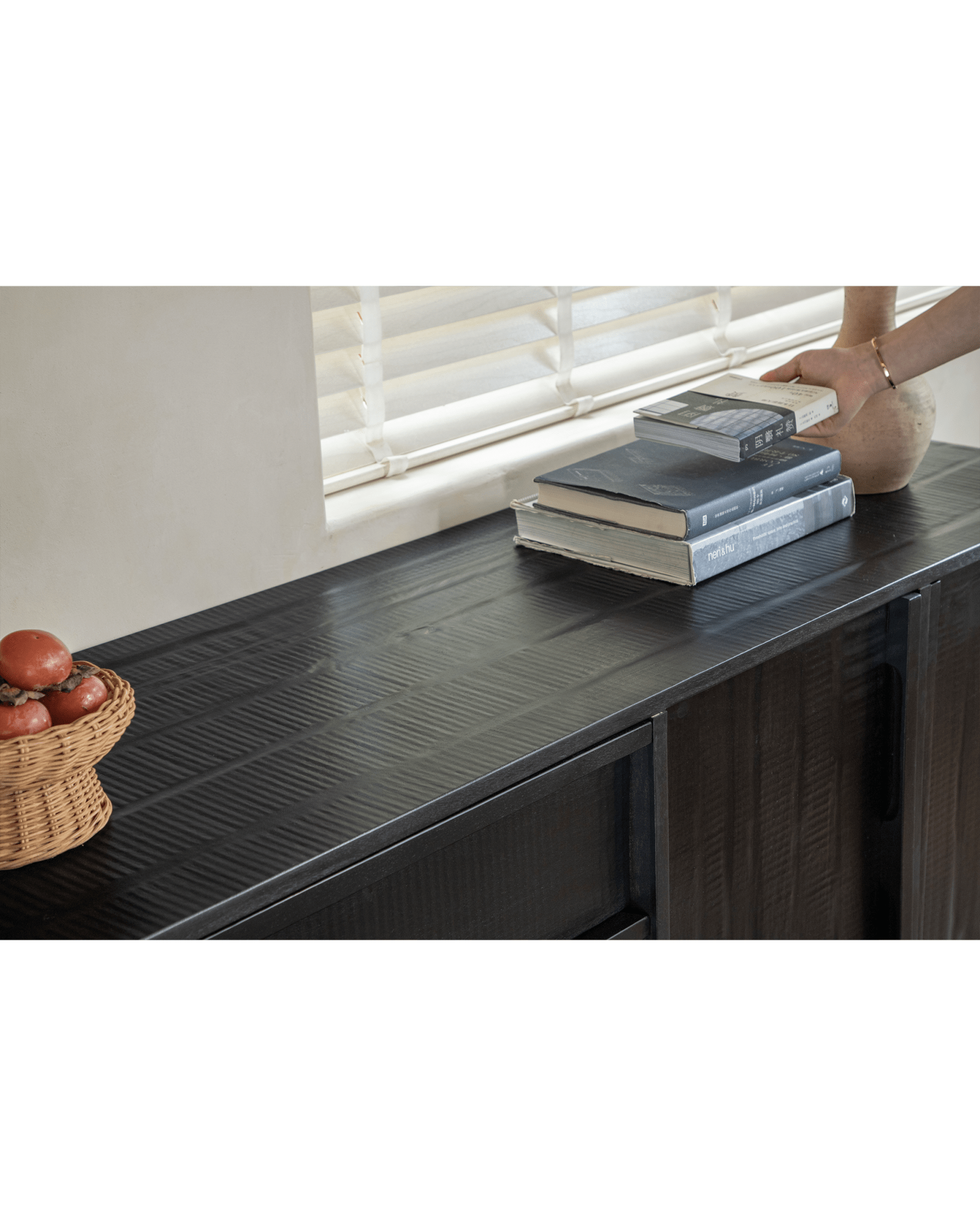 NO.32 Black Sideboard - ZM Home