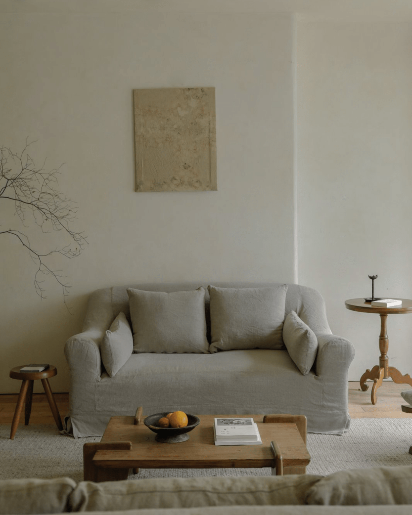 Russell Slipcovered Sofa - ZM Home