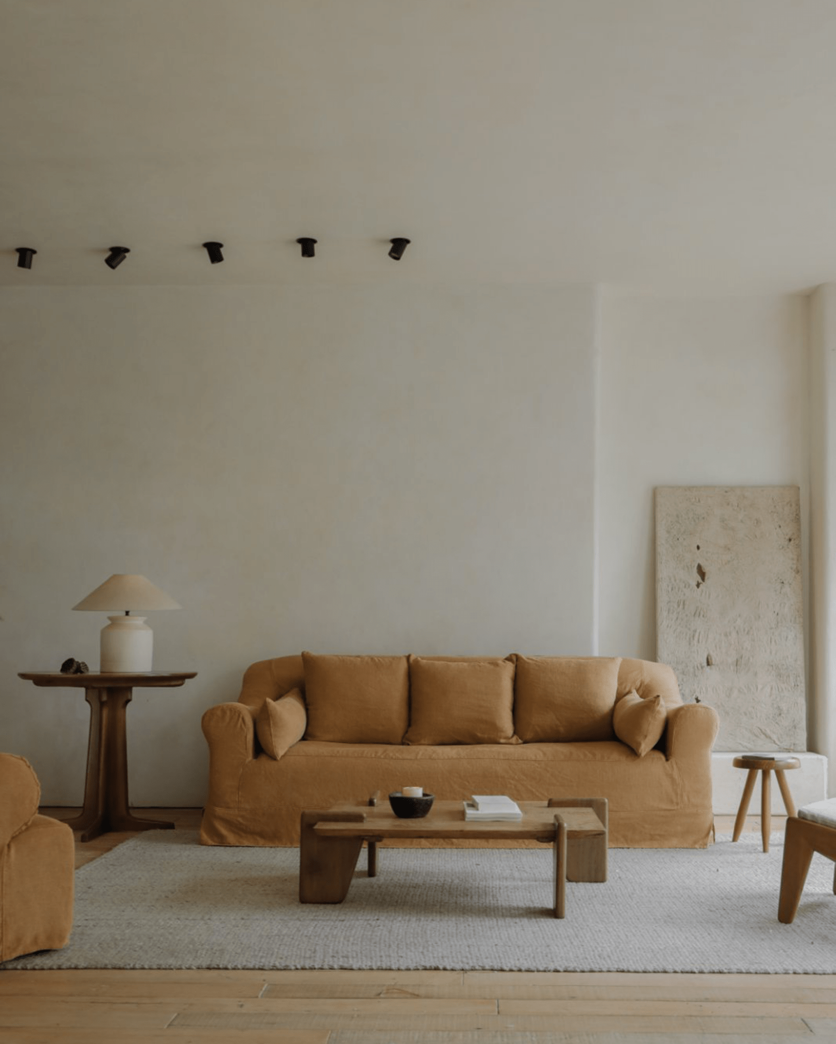 Russell Slipcovered Sofa - ZM Home