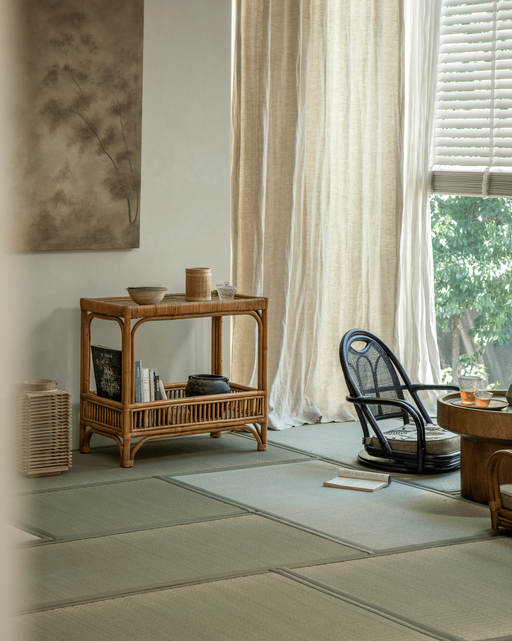 Kaeo Rattan End Table - ZM Home