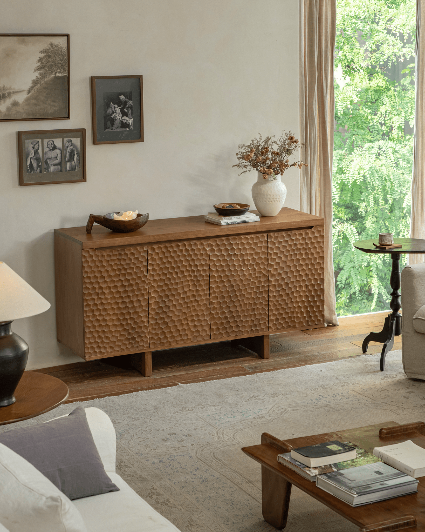 NO.4 Honeycomb Sideboard - ZM Home