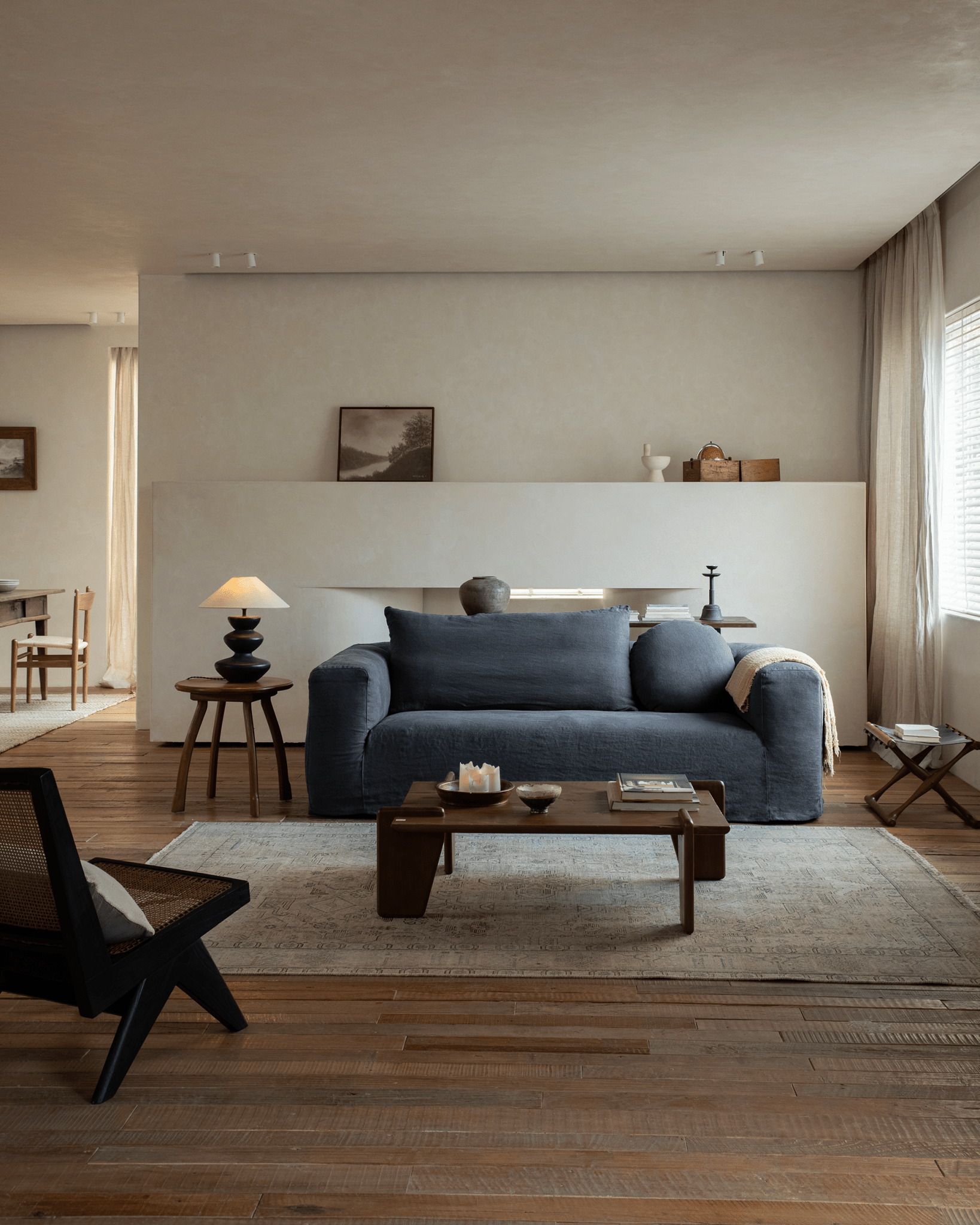 Domu Natural Slipcover Sofa - ZM Home