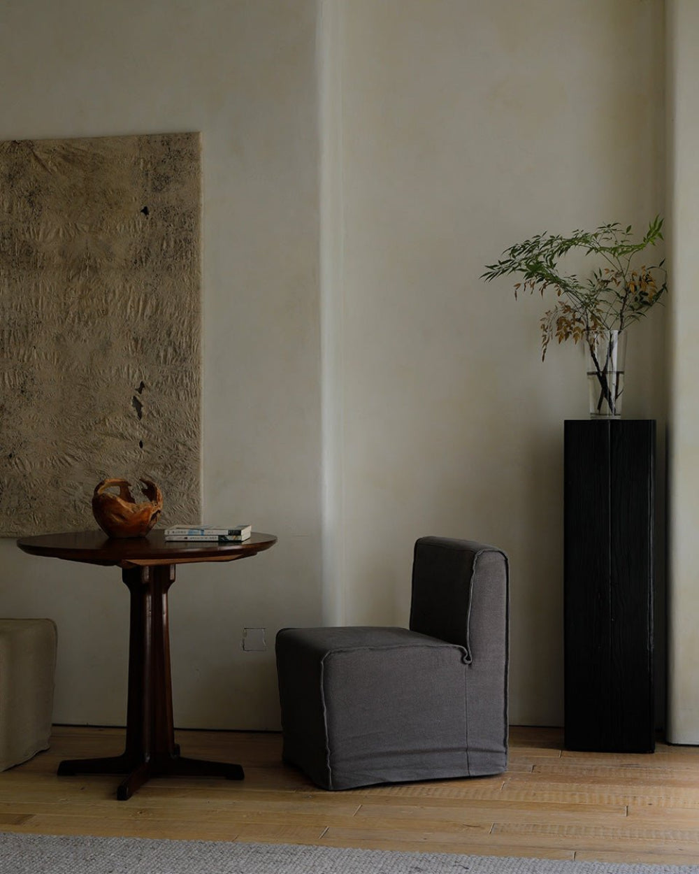 Castor Slipcover Sofa Chair - ZM Home