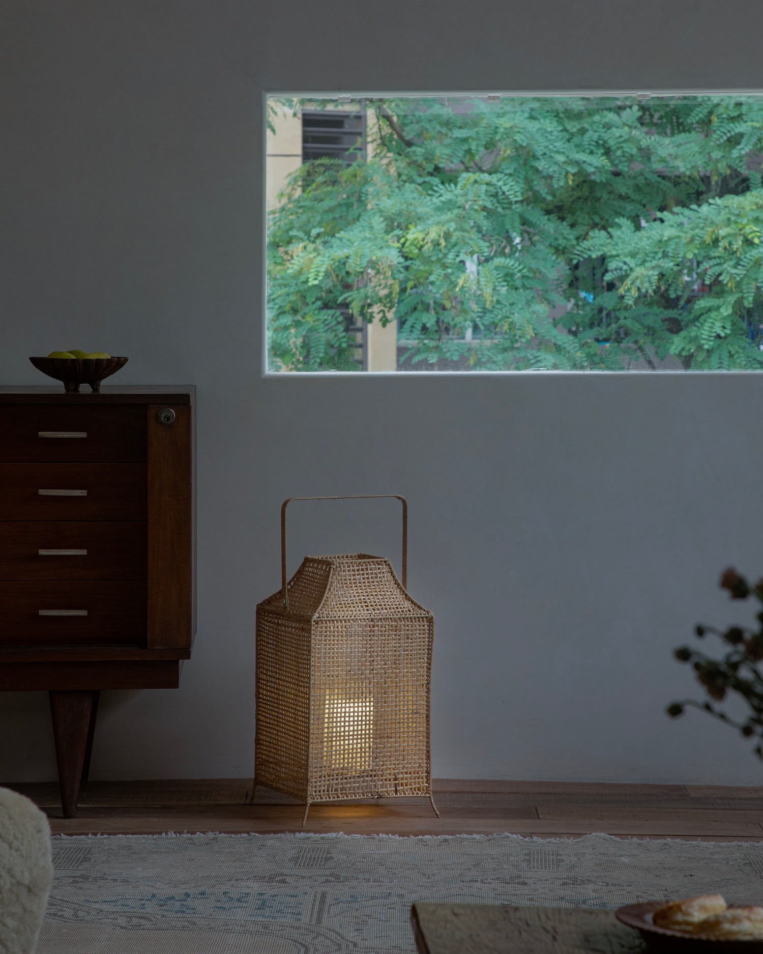 Lyra Rattan Lantern