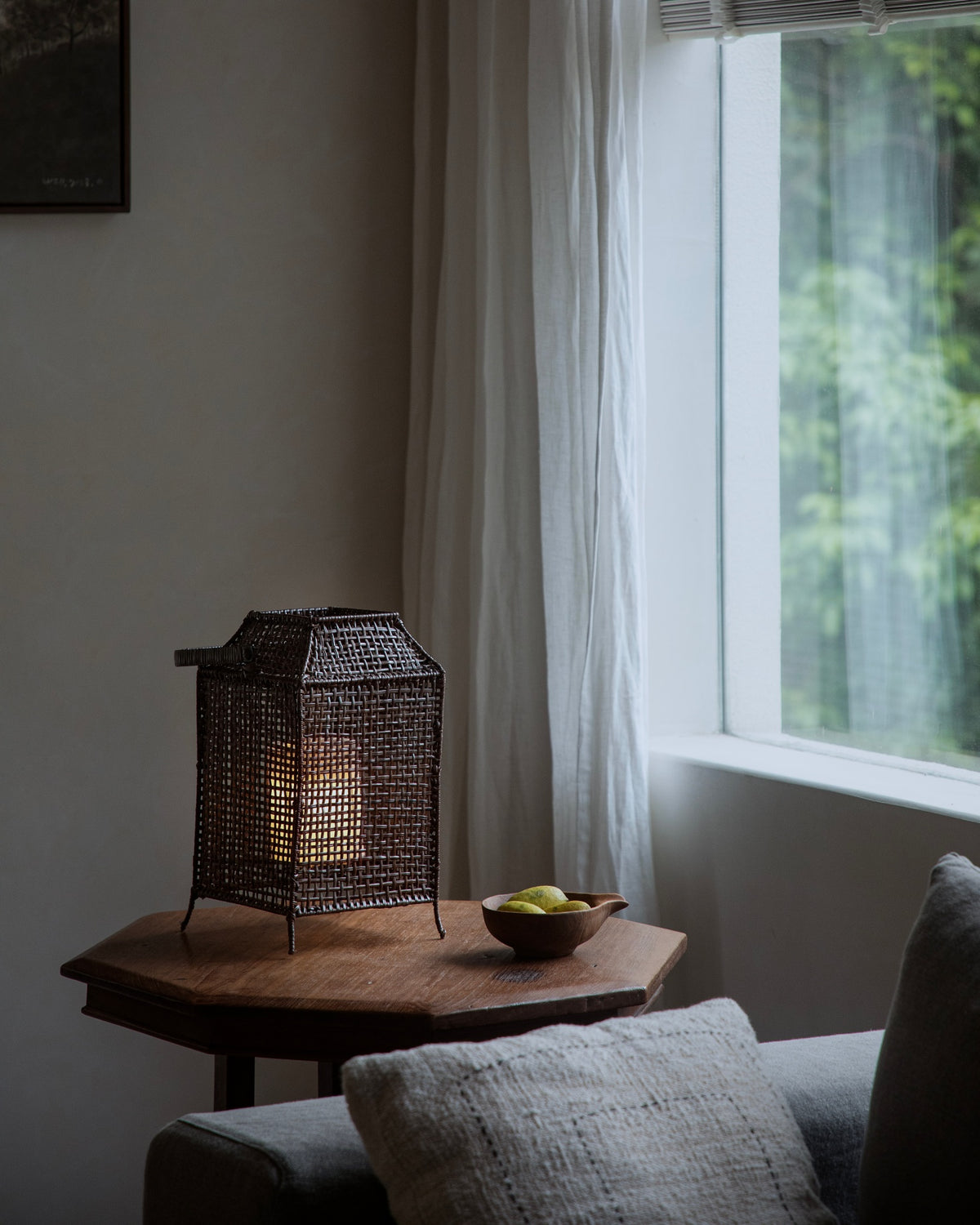 Lyra Rattan Lantern