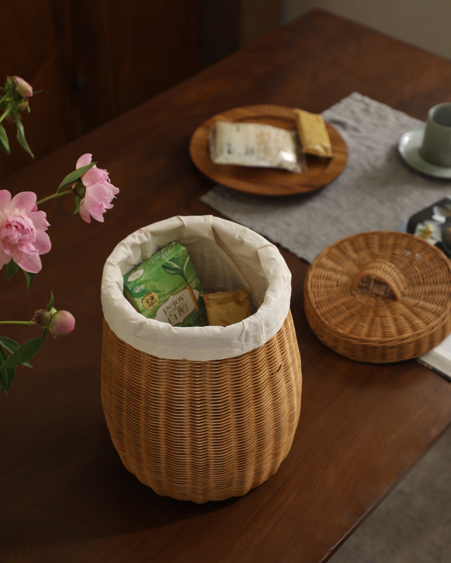 Elodie Round Storage Basket