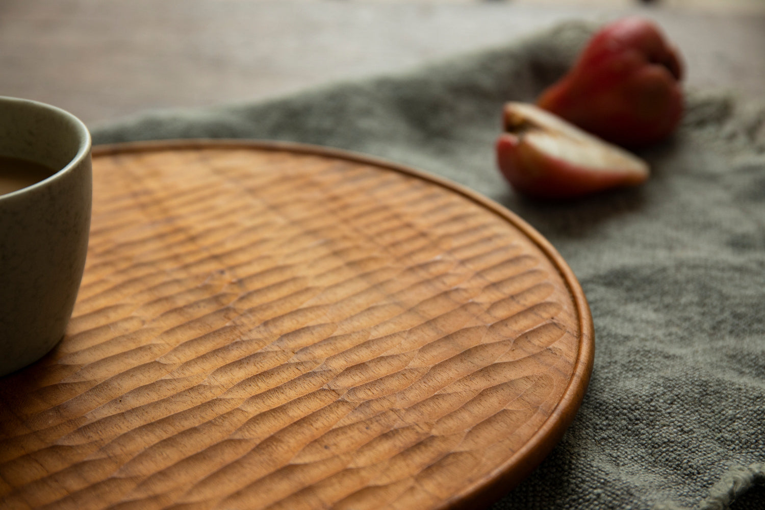 Wave Handmade Dinner Plate