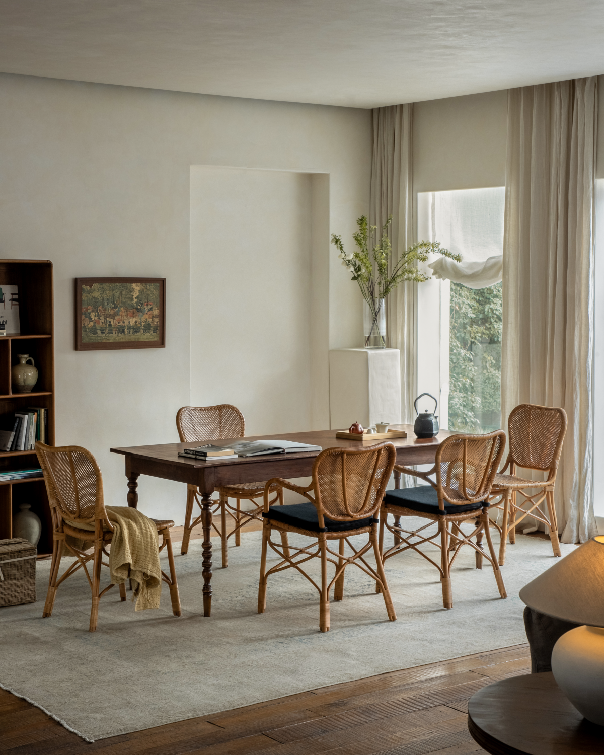 Marcel Rattan Chair