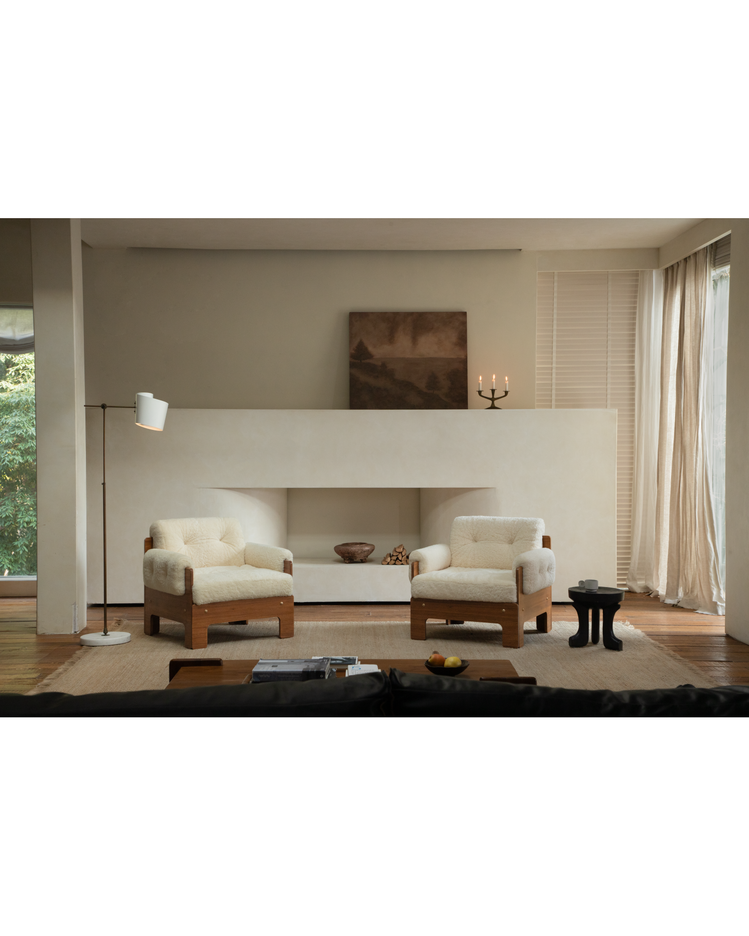 Raymond Shearling Armchair
