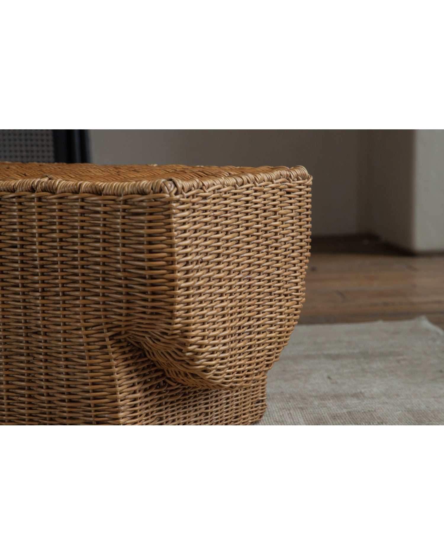 Bruno Rattan Side Table Set