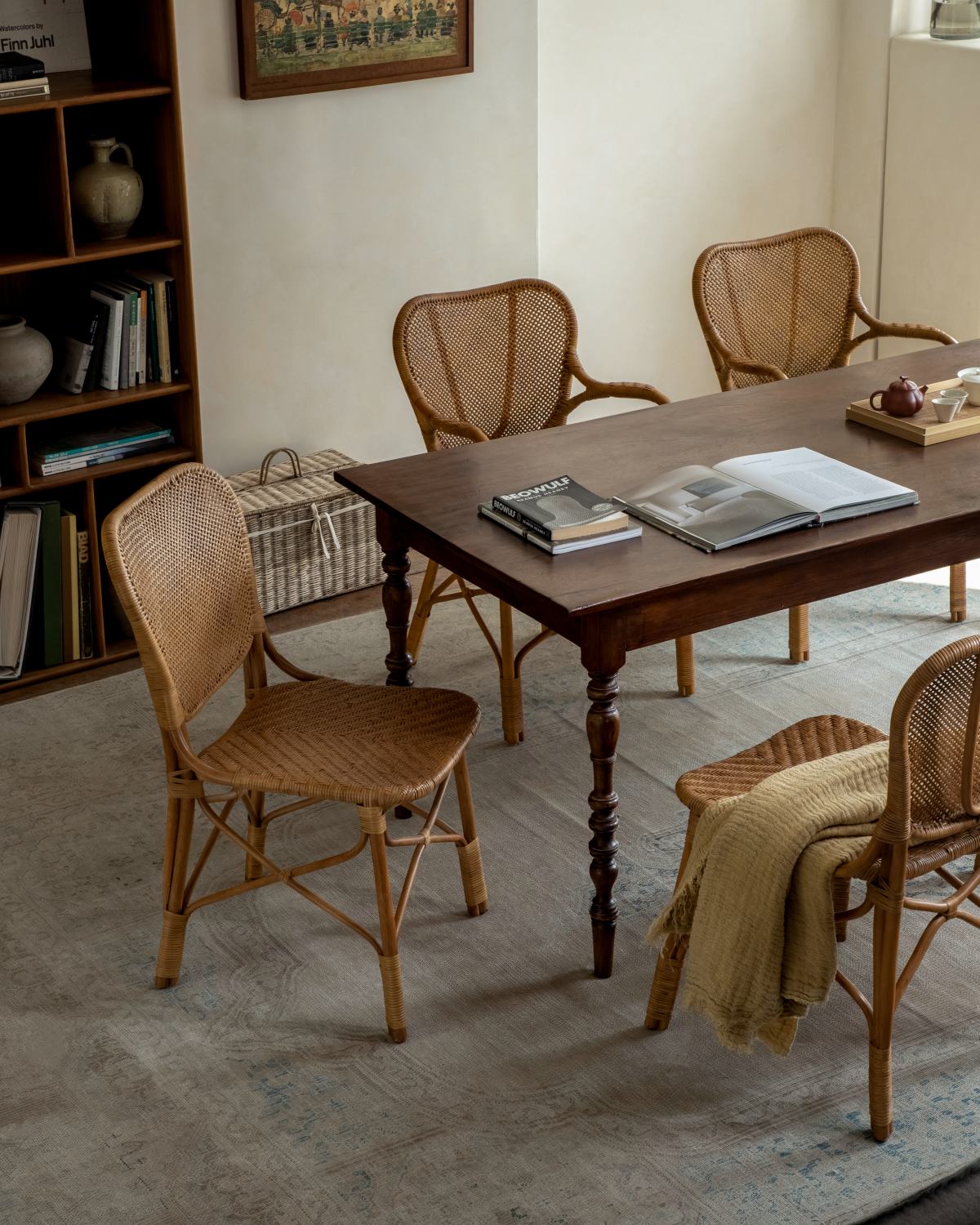 Marcel Rattan Chair