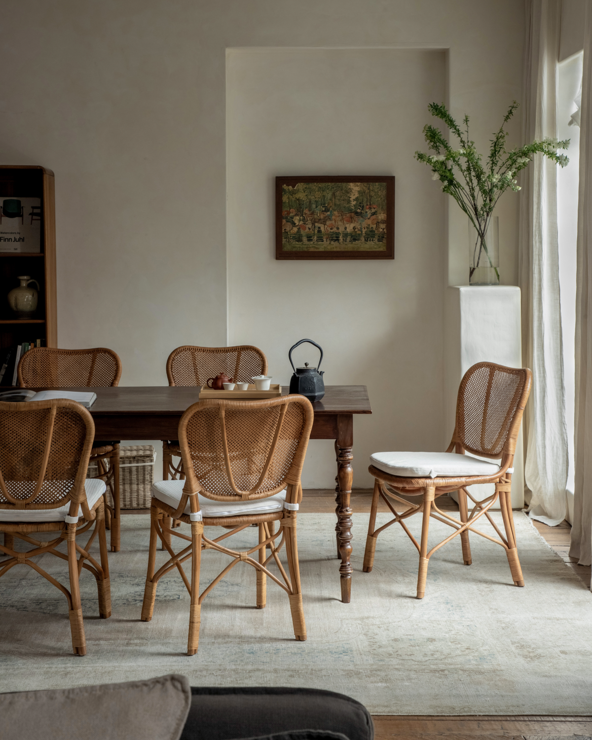 Marcel Rattan Chair
