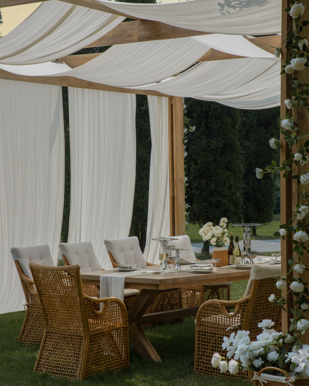 Serena Rattan Chair