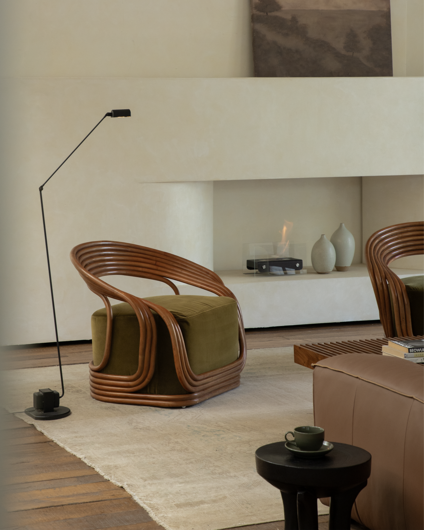 Undina Rattan Lounge Chair