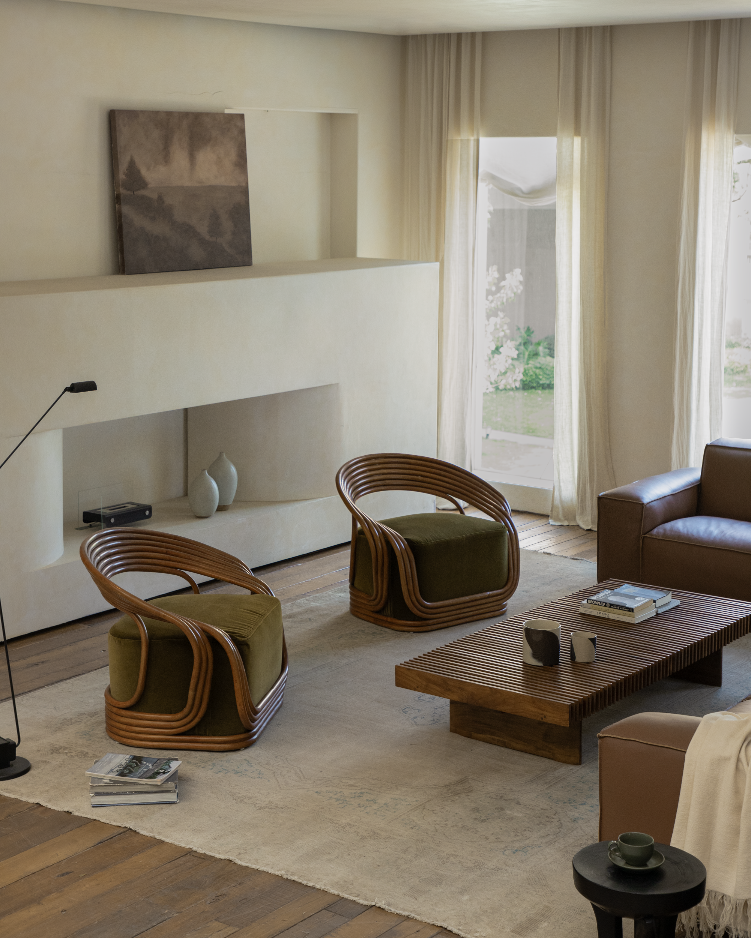 Undina Rattan Lounge Chair