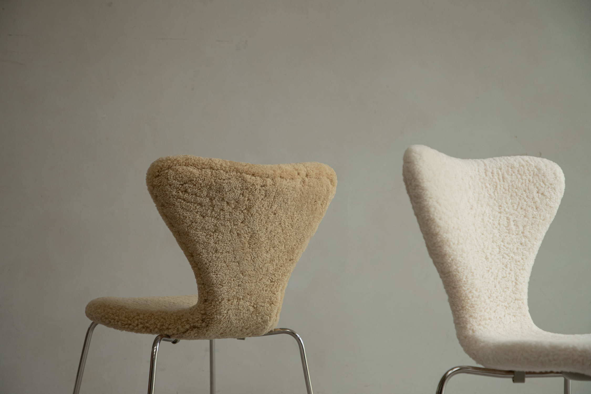 Pietra Shearling Chair - ZM Home