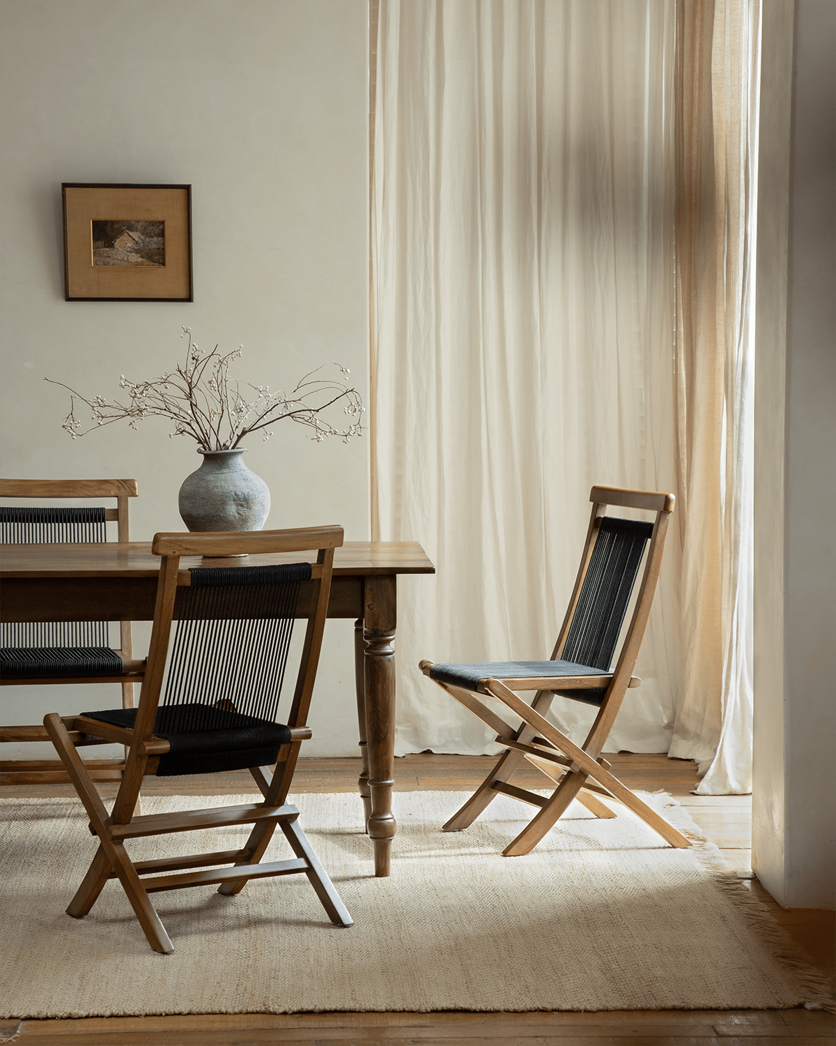 Elias Folding Chair - ZM Home