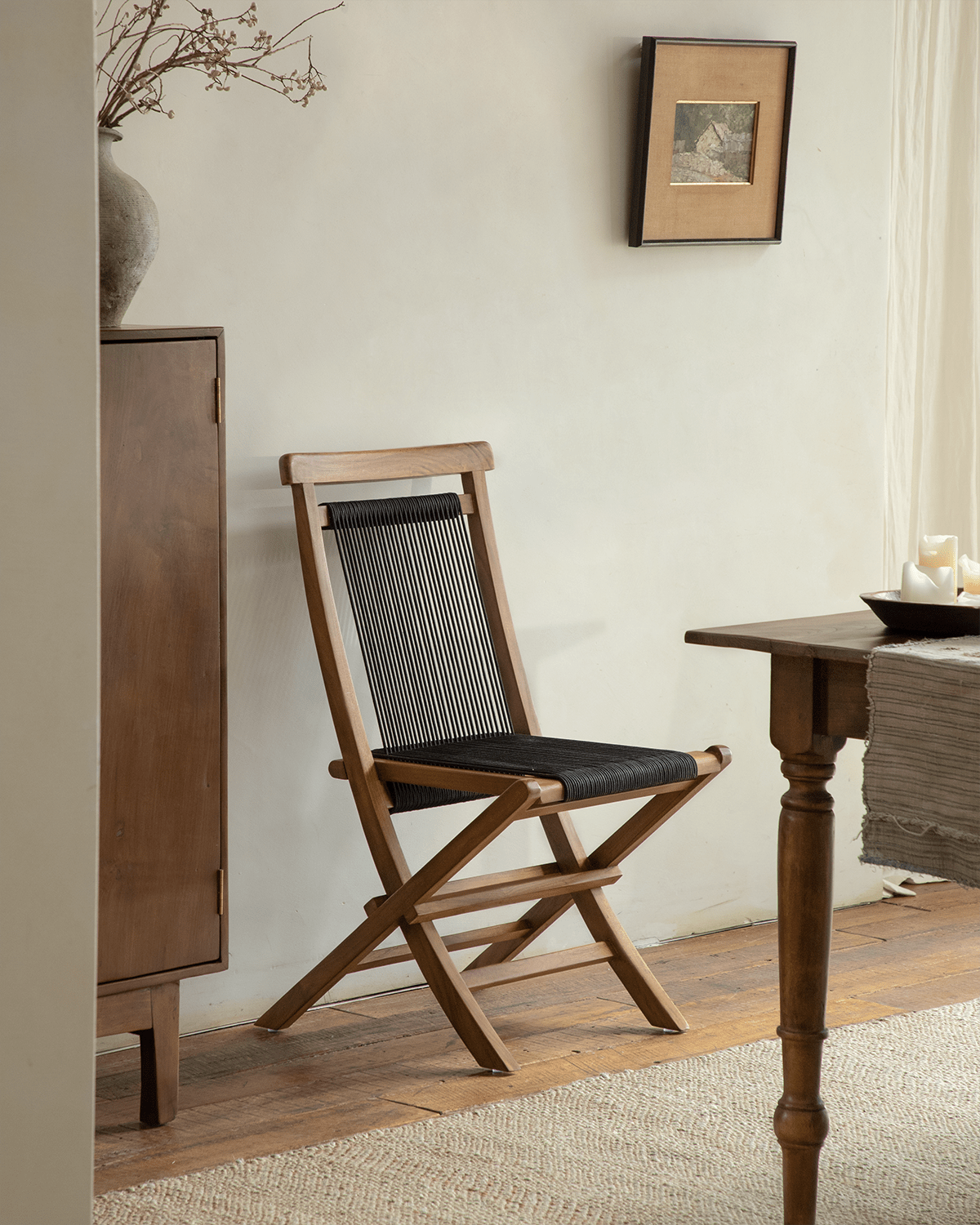 Elias Folding Chair - ZM Home