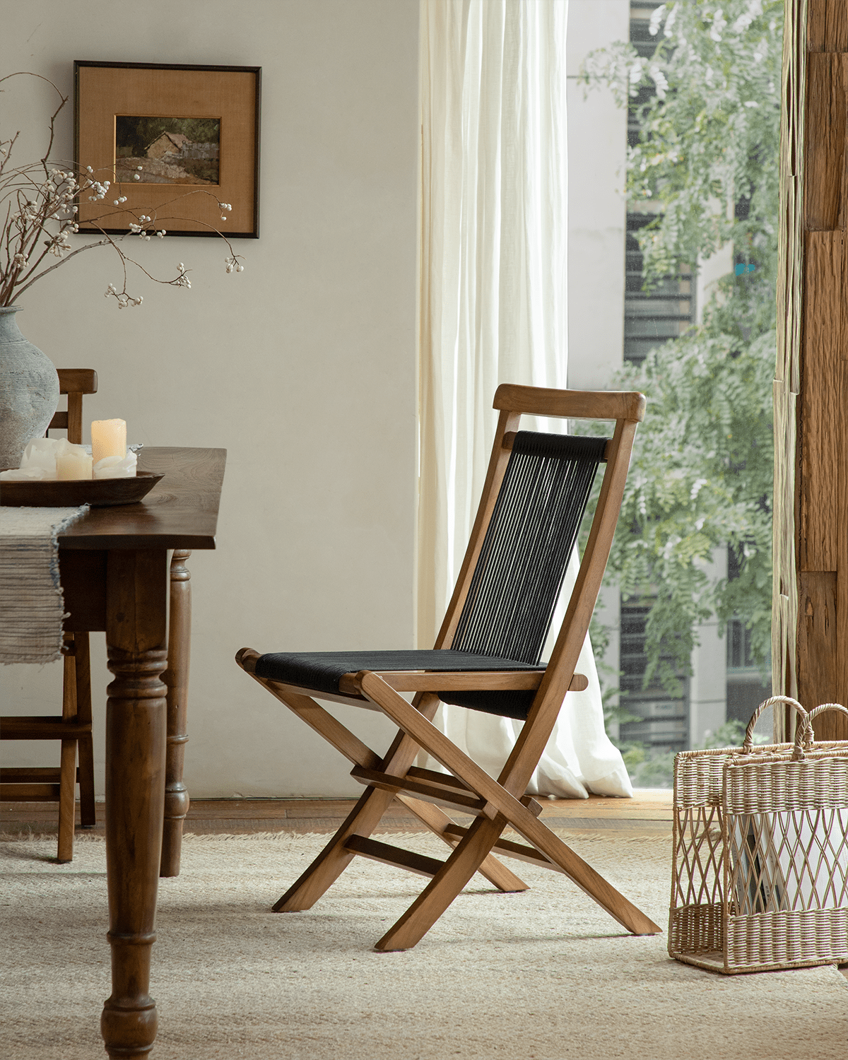 Elias Folding Chair - ZM Home