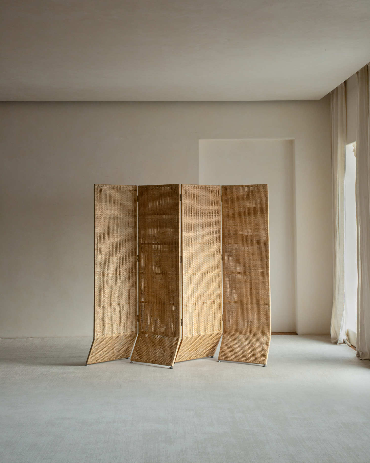 Solis Rattan Room Divider