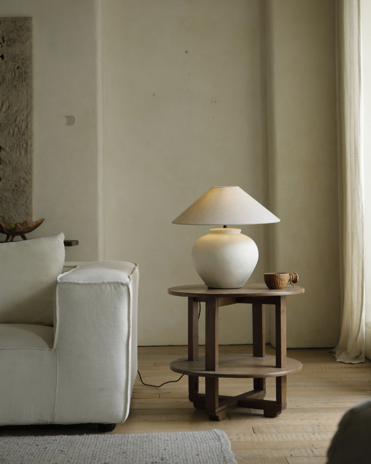 Moon Ceramic Lamp