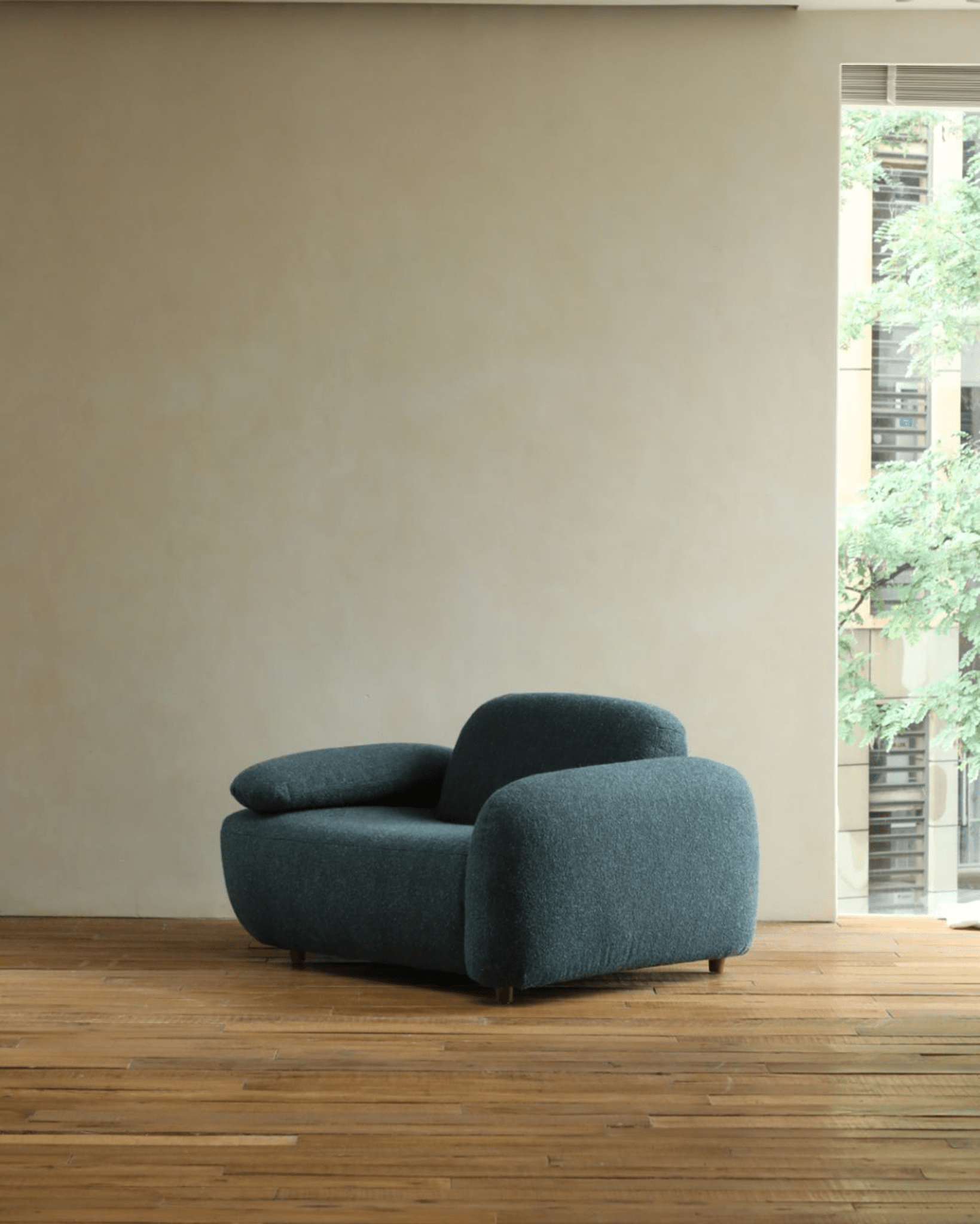 Gestein Bouclé Armchair - ZM Home