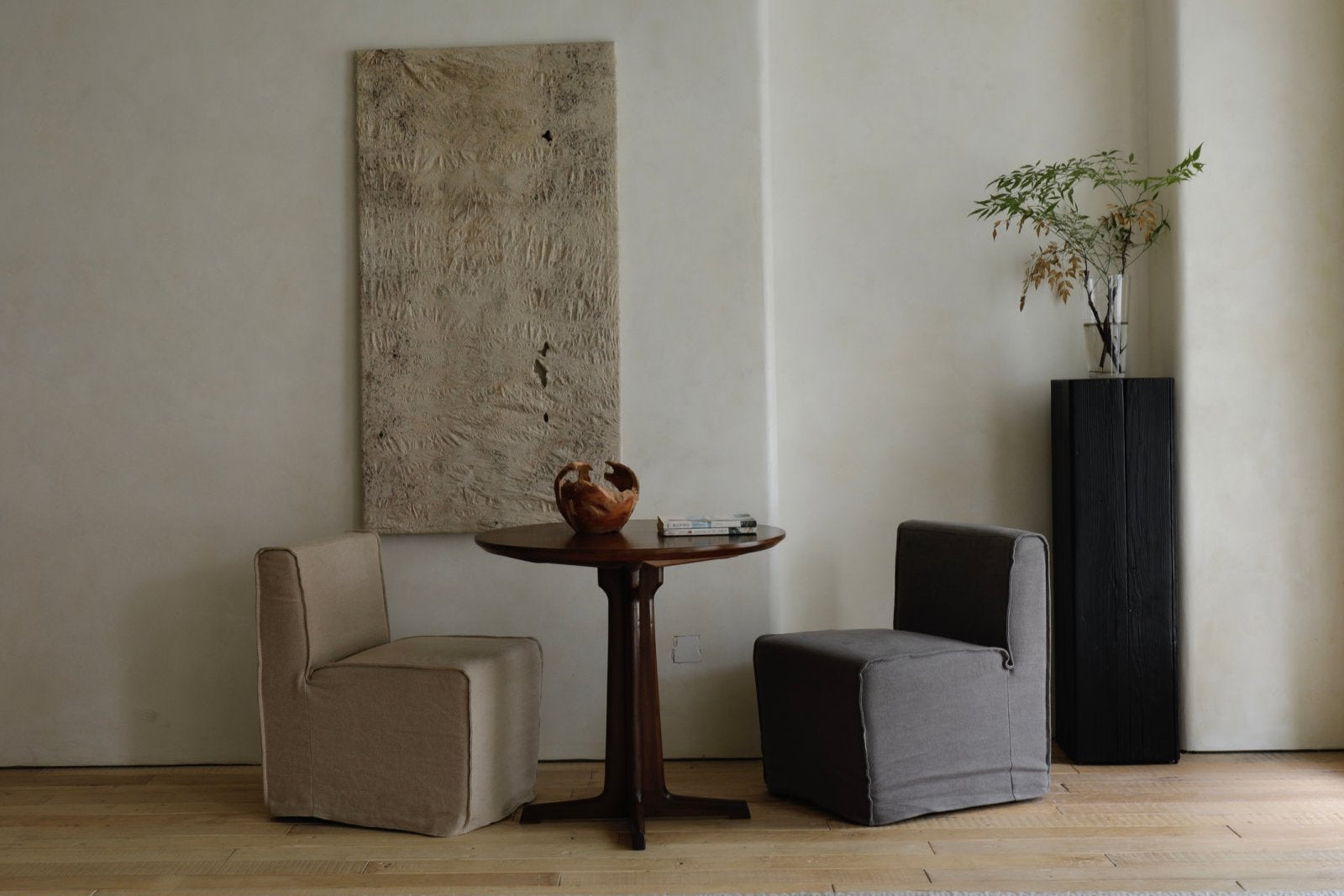 Castor Slipcover Sofa Chair - ZM Home