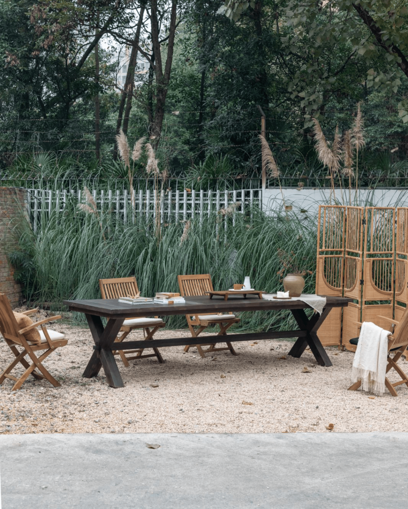 Outdoor Farm Dining Table - ZM Home