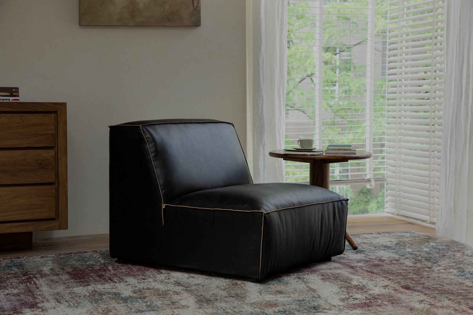Botan Leather Sectional Sofa - ZM Home