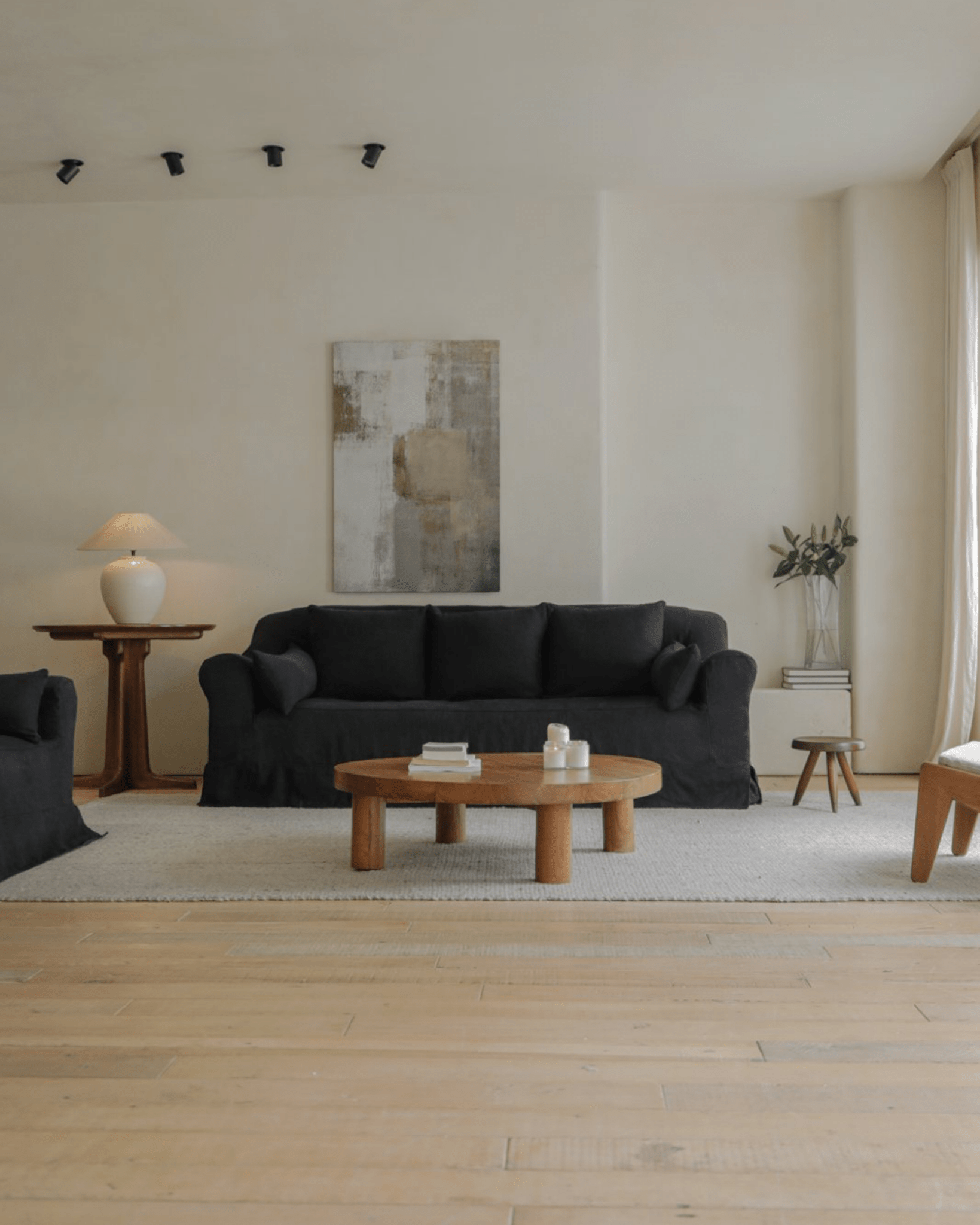 Russell Slipcovered Sofa - ZM Home