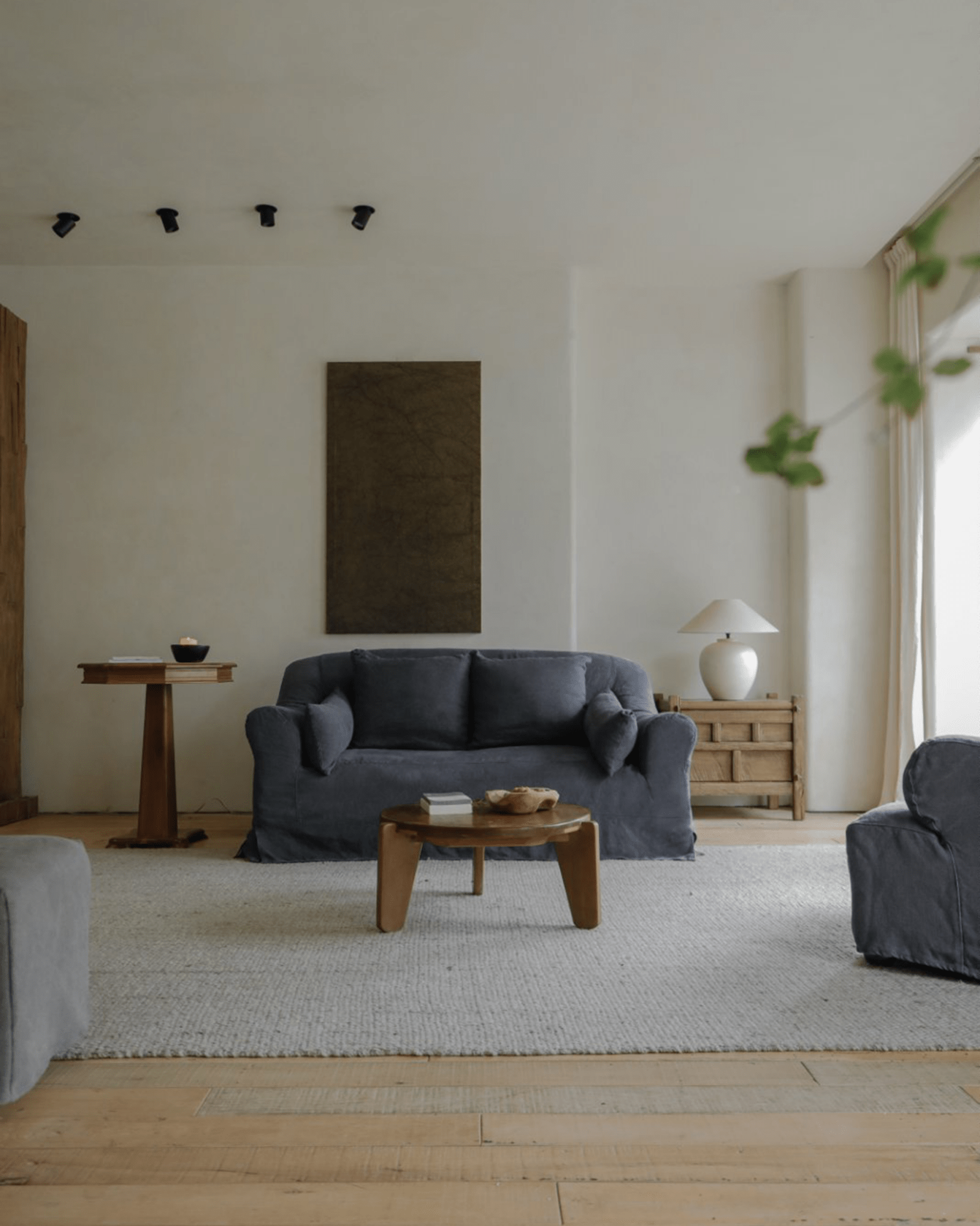 Russell Slipcovered Sofa - ZM Home
