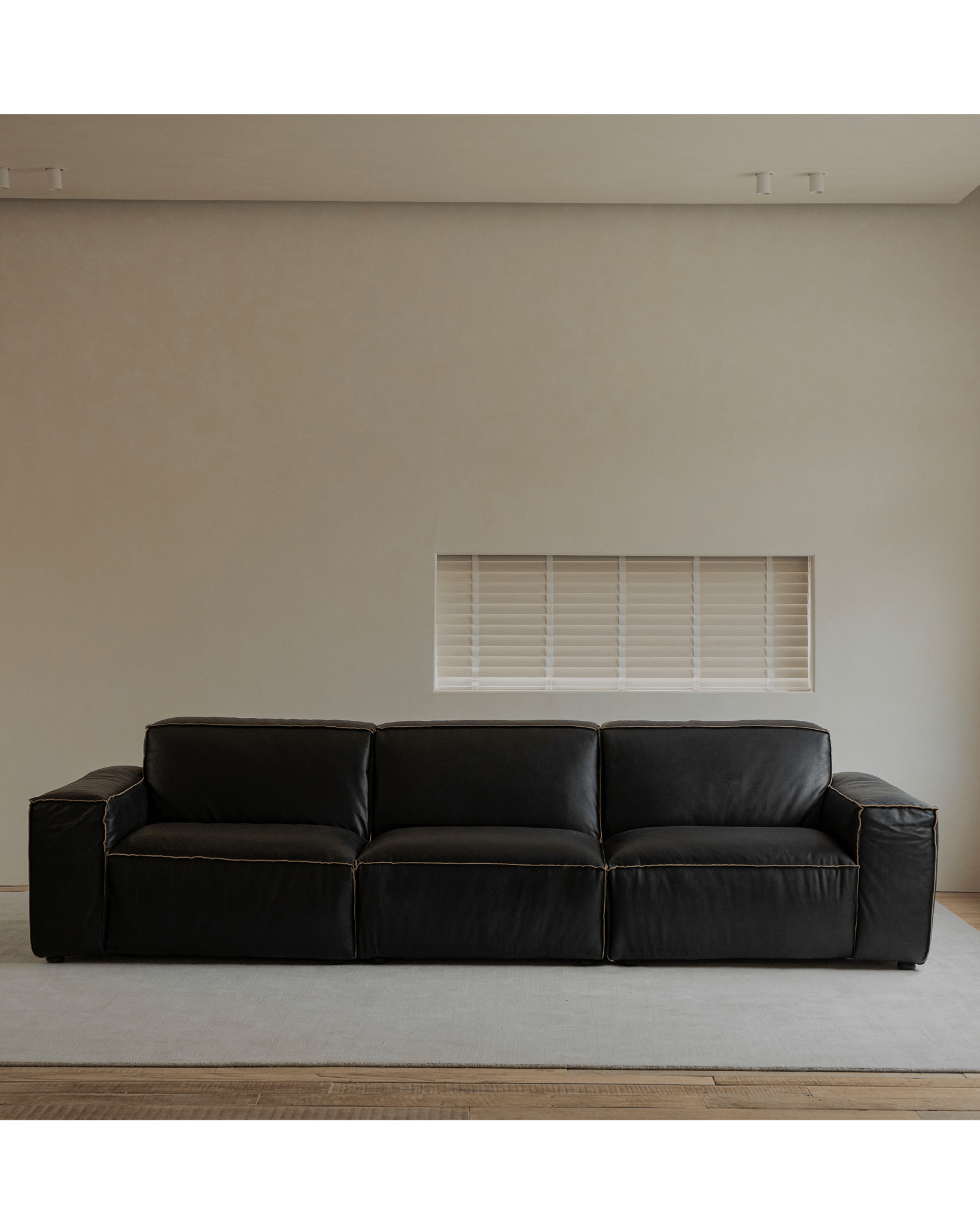 Botan Leather Sectional Sofa - ZM Home