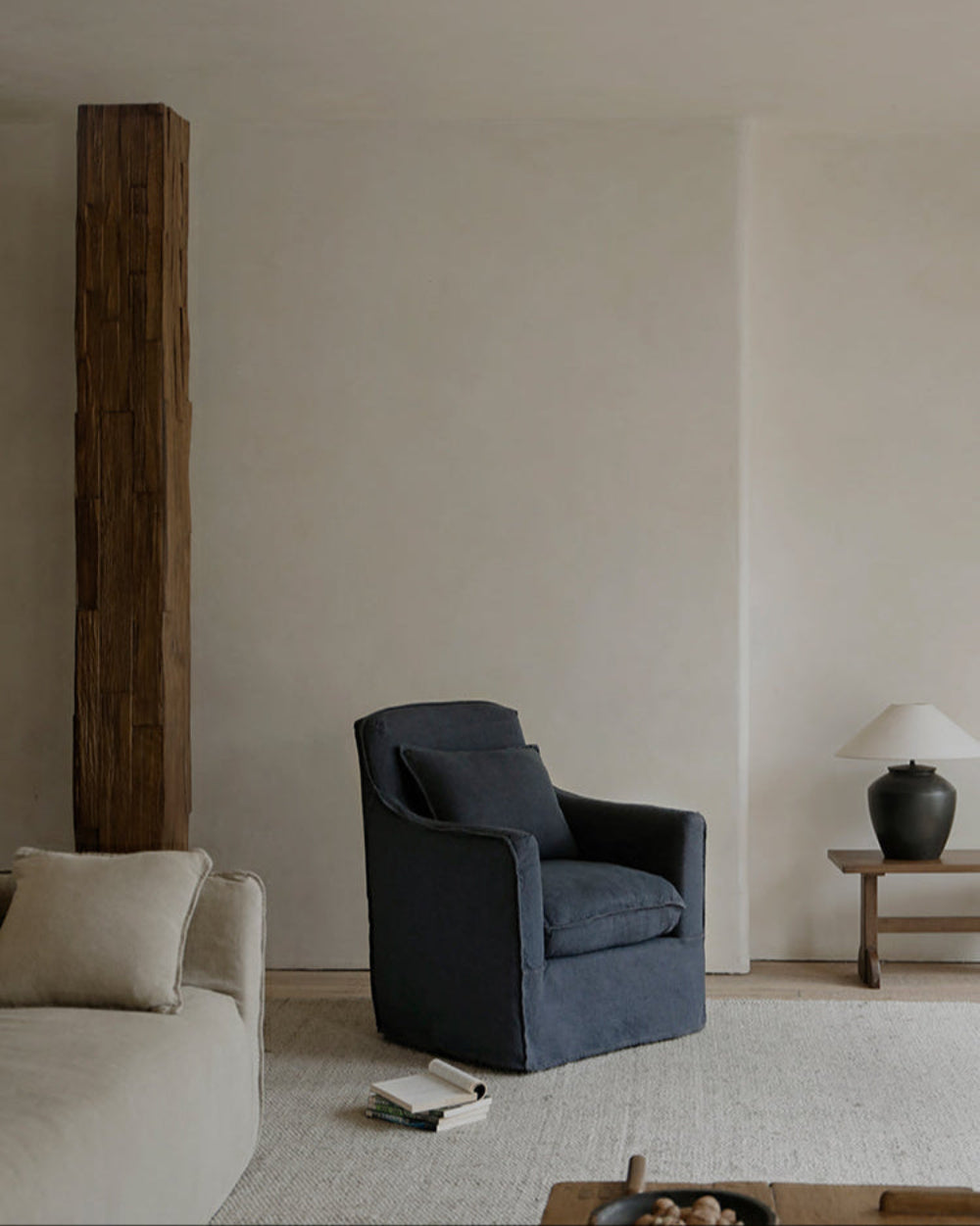 Sola Slipcovered Armchair