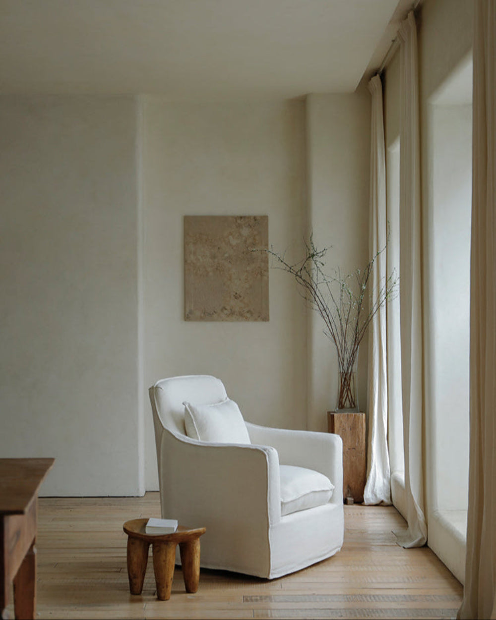 Sola Slipcovered Armchair